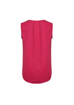 BIZ CORPORATES Womens Estelle Sleeveless Pleat Detail Blouse RB973LN