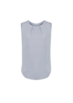 BIZ CORPORATES Womens Estelle Sleeveless Pleat Detail Blouse RB973LN