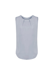 BIZ CORPORATES Womens Estelle Sleeveless Pleat Detail Blouse RB973LN