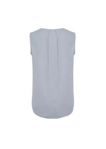 BIZ CORPORATES Womens Estelle Sleeveless Pleat Detail Blouse RB973LN