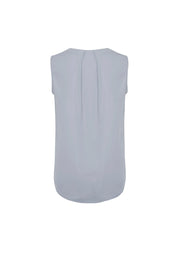 BIZ CORPORATES Womens Estelle Sleeveless Pleat Detail Blouse RB973LN