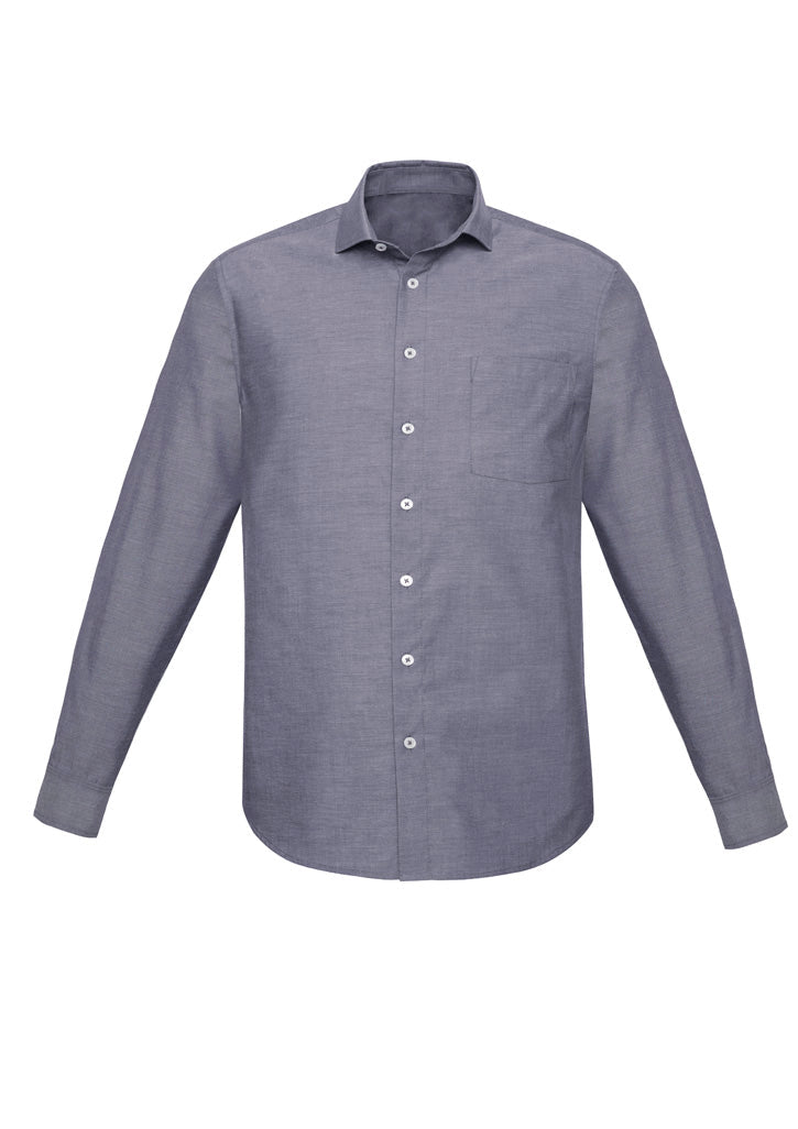 BIZ CORPORATES Mens Charlie Classic Fit Long Sleeve Shirt RS968ML
