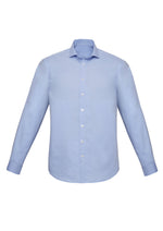 BIZ CORPORATES Mens Charlie Slim Fit Long Sleeve Shirt RS969ML