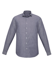 BIZ CORPORATES Mens Charlie Slim Fit Long Sleeve Shirt RS969ML
