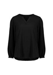BIZ CORPORATES Womens Ruche Long Sleeve Blouse RU568LL
