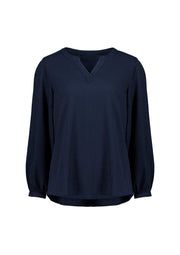BIZ CORPORATES Womens Ruche Long Sleeve Blouse RU568LL