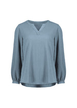 BIZ CORPORATES Womens Ruche Long Sleeve Blouse RU568LL