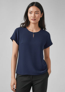 BIZ CORPORATES Womens Evelyn Short Sleeve Blouse RU569LS