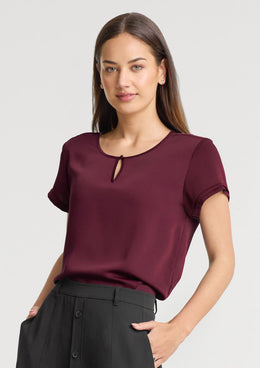 BIZ CORPORATES Womens Evelyn Short Sleeve Blouse RU569LS