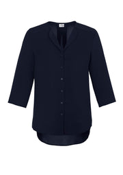 BIZ COLLECTION Womens Lily Longline Blouse S015LT