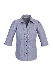 BIZ COLLECTION Womens Edge 3/4 Sleeve Shirt S267LT