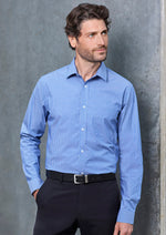 BIZ COLLECTION Mens Conran Classic Long Sleeve Shirt S336ML