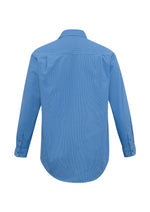 BIZ COLLECTION Mens Micro Check Long Sleeve Shirt SH816