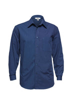 BIZ COLLECTION Mens Micro Check Long Sleeve Shirt SH816