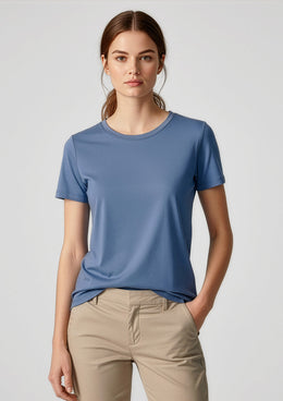 BIZ COLLECTION Womens Ice Short Sleeve Tee T10022