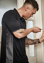 SYZMIK Mens Spark Short Sleeve Polo ZH165