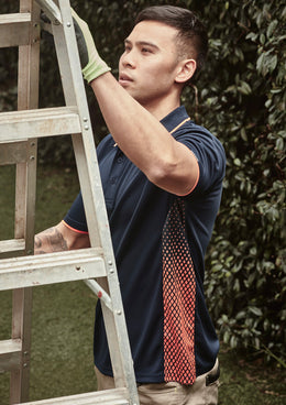 SYZMIK Mens Spark Short Sleeve Polo ZH165