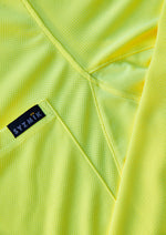 SYZMIK Mens Hi Vis Flux Long Sleeve Polo ZH310