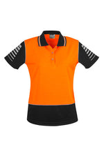 SYZMIK Womens Hi Vis Zone Polo ZHL236