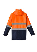 SYZMIK Mens Hi Vis Basic 4 In 1 Waterproof Jacket ZJ220