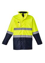 SYZMIK Mens Hi Vis Basic 4 In 1 Waterproof Jacket ZJ220