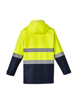 SYZMIK Mens Hi Vis Basic 4 In 1 Waterproof Jacket ZJ220