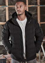 SYZMIK Unisex Streetworx Hooded Puffer Jacket ZJ240