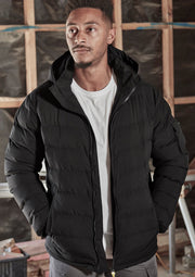 SYZMIK Unisex Streetworx Hooded Puffer Jacket ZJ240