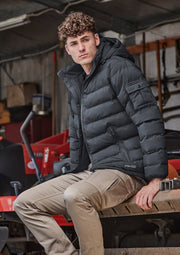 SYZMIK Unisex Streetworx Hooded Puffer Jacket ZJ240