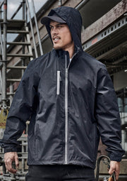 SYZMIK Unisex Super Light Packable Rain Jacket ZJ260