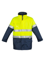 SYZMIK Mens Hi Vis Waterproof Lightweight Jacket ZJ355