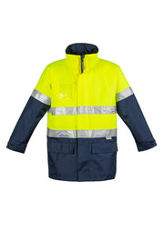 SYZMIK Mens Hi Vis Waterproof Lightweight Jacket ZJ355