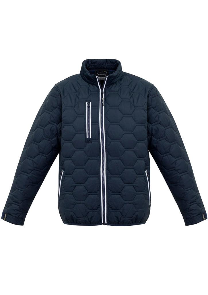 SYZMIK Unisex Hexagonal Puffer Jacket ZJ420