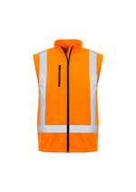 SYZMIK Unisex Hi Vis X Back 2 In 1 Softshell Jacket ZJ680