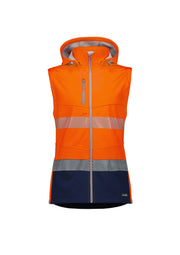 SYZMIK Womens Streetworx 2 In 1 Stretch Softshell Jacket ZJ753