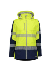 SYZMIK Womens Streetworx 2 In 1 Stretch Softshell Jacket ZJ753