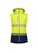 SYZMIK Womens Streetworx 2 In 1 Stretch Softshell Jacket ZJ753