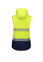 SYZMIK Womens Streetworx 2 In 1 Stretch Softshell Jacket ZJ753