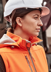 SYZMIK Womens Streetworx 2 In 1 Stretch Softshell Jacket ZJ753