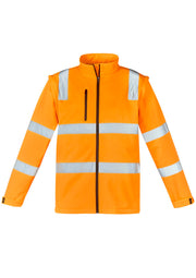 SYZMIK Unisex Hi Vis VIC Rail 2 In 1 Softshell Jacket ZJ780