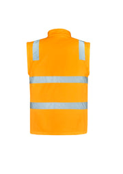 SYZMIK Unisex Hi Vis VIC Rail 2 In 1 Softshell Jacket ZJ780