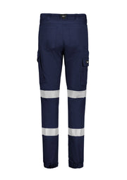 SYZMIK Womens Essential Stretch Taped Cargo Pant - Cuffed ZP735
