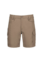 SYZMIK Mens Essential Stretch Cargo Short ZS235