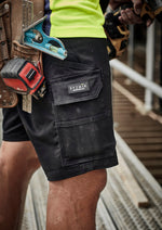 SYZMIK Mens Essential Stretch Cargo Short ZS235