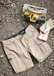 SYZMIK Mens Essential Stretch Cargo Short ZS235