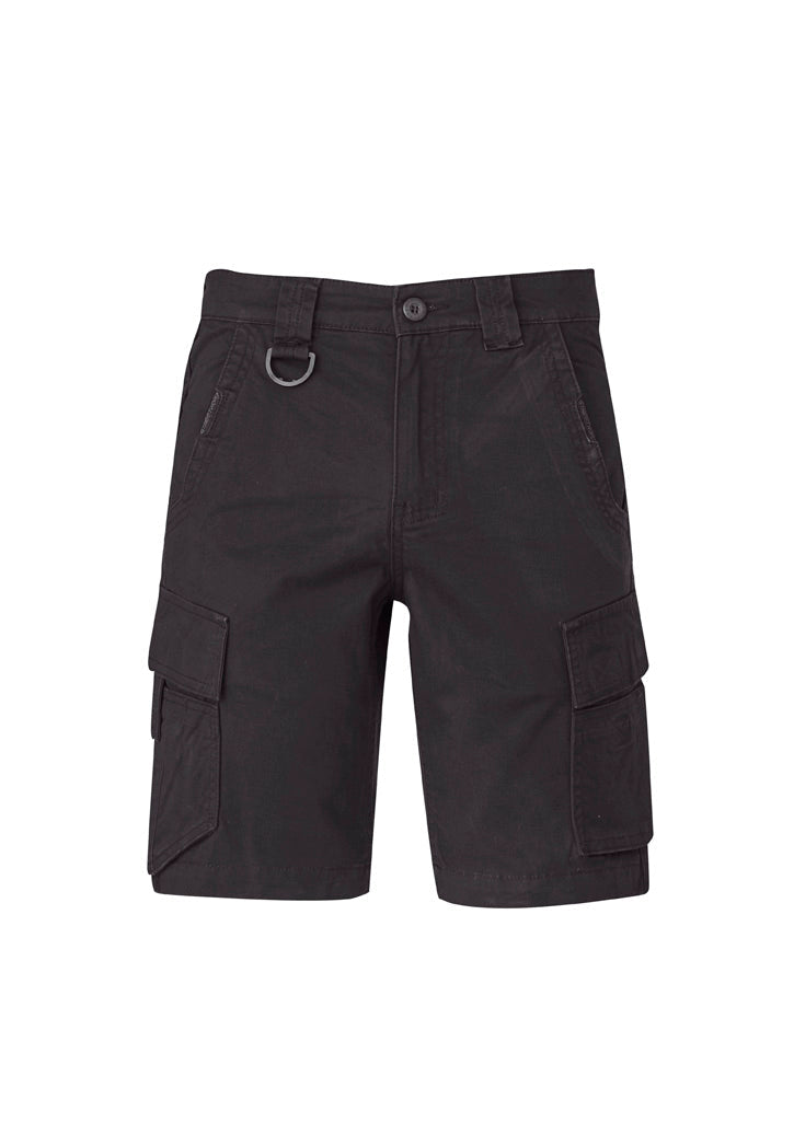 SYZMIK Mens Streetworx Curved Cargo Short ZS360