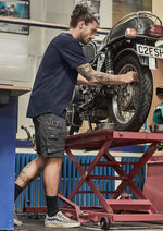 SYZMIK Mens Rugged Cooling Stretch Short ZS605