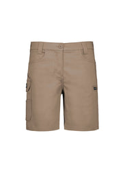 SYZMIK Womens Essential Stretch Cargo Short ZS735