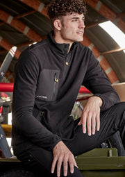 SYZMIK Unisex Streetworx Lightweight 1/4 Zip Polar Fleece ZT210