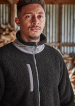 SYZMIK Unisex Streetworx Full Zip Sherpa Fleece ZT285